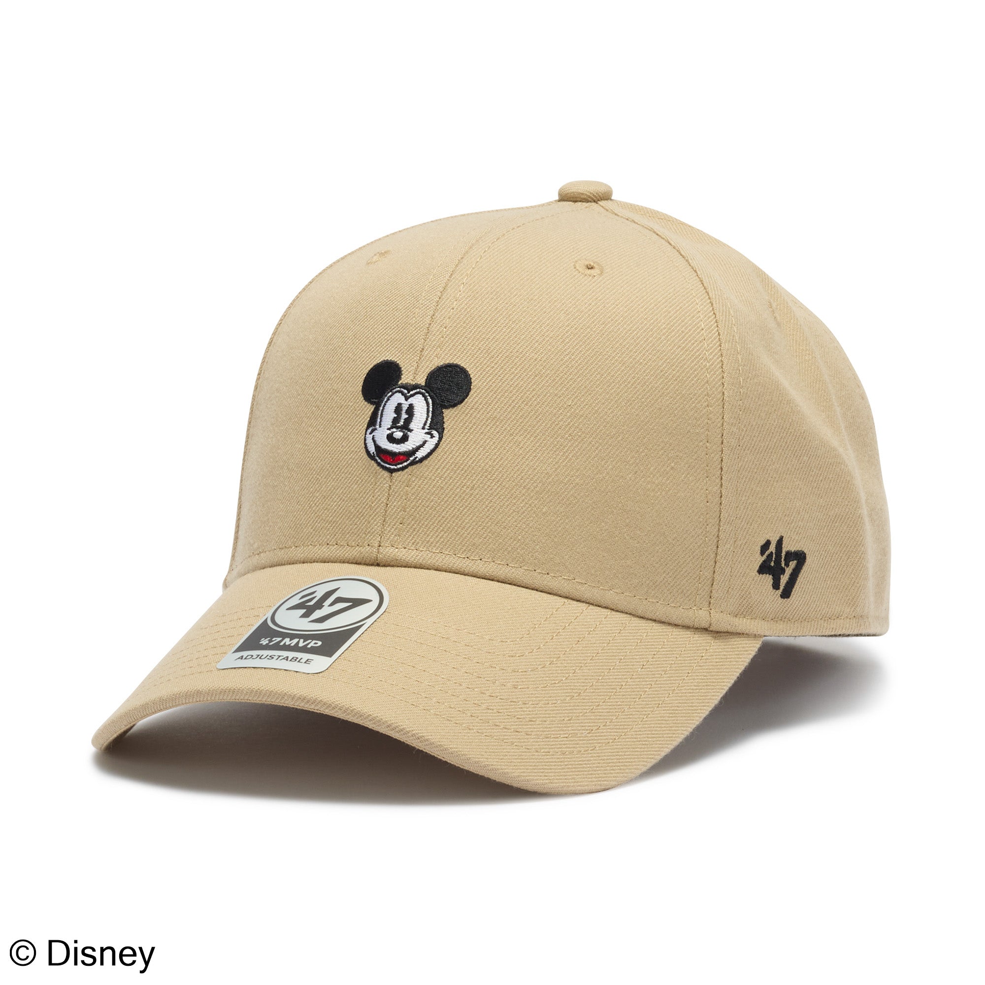韓国限定　MLB Disney ヤンキース　ミッキー　ハット　新品 47 エムブイピー Disney ディズニー ミッキーマウス カーキ – '47