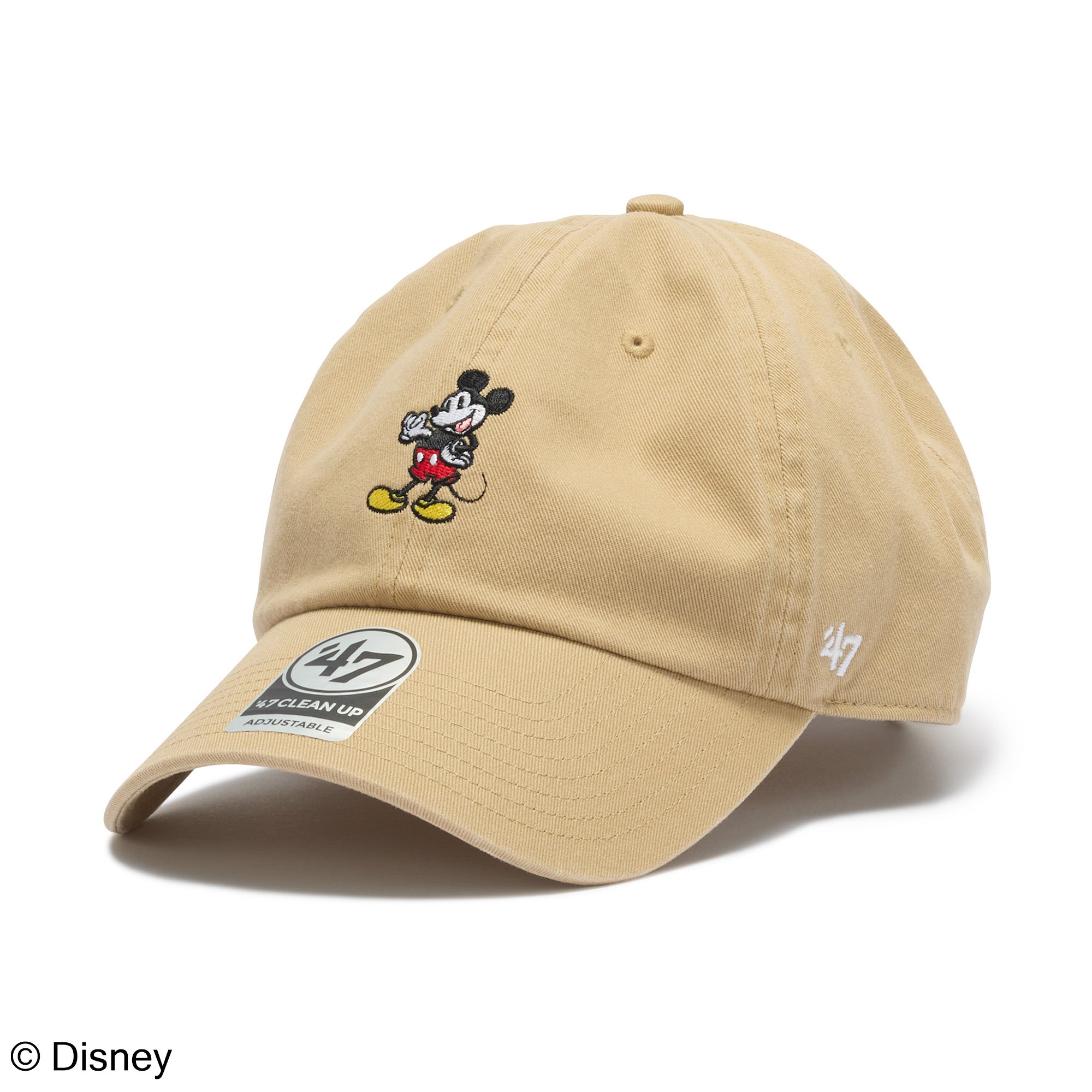 47 クリーンナップ Disney ディズニー ミッキーマウス カーキ – '47