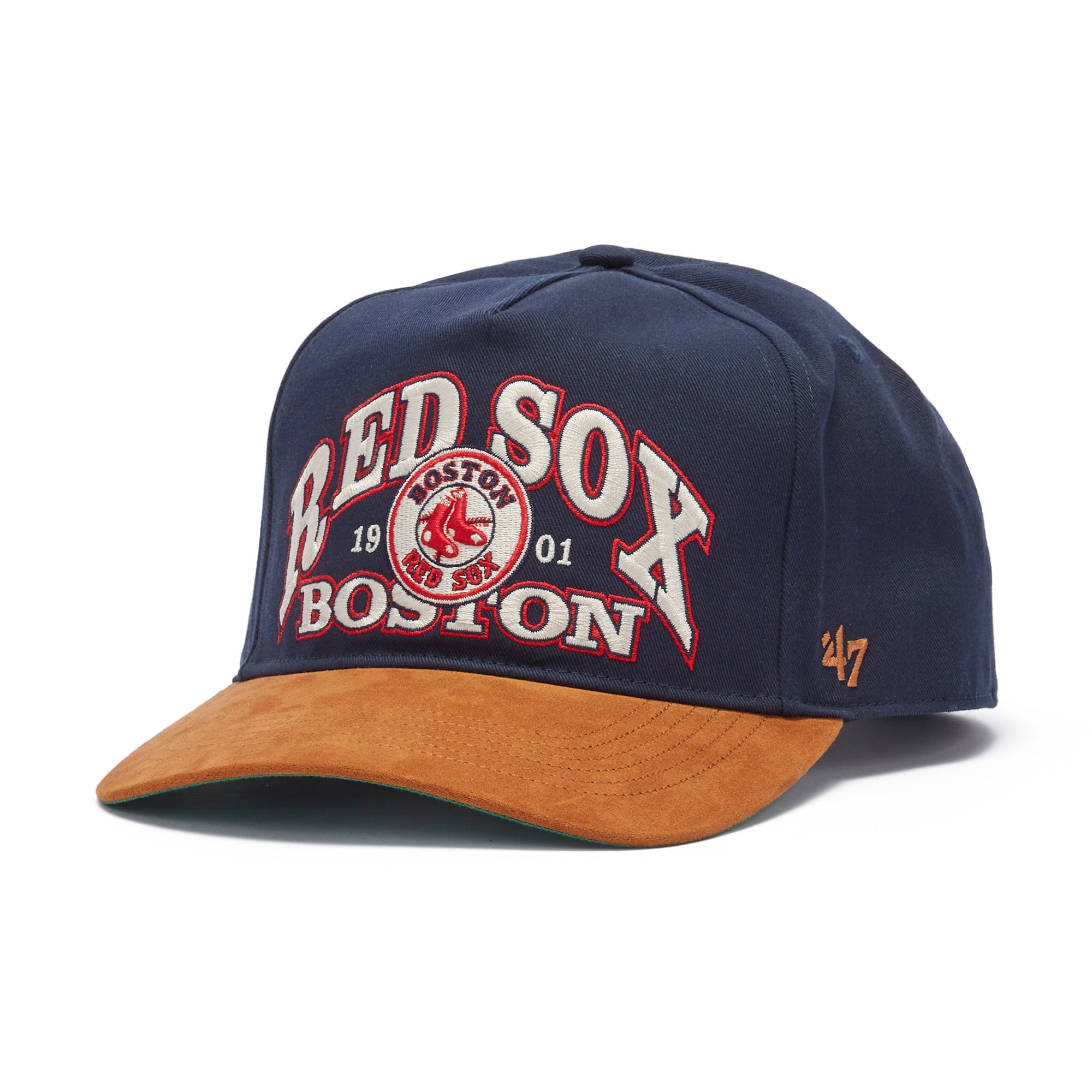 MLB ディビッド　オールティーズ 直筆サイン入りフォト　ボストンレッドソックス 47 ヒッチ ボストン・レッドソックス BREAKWOOD ネイビー – '47