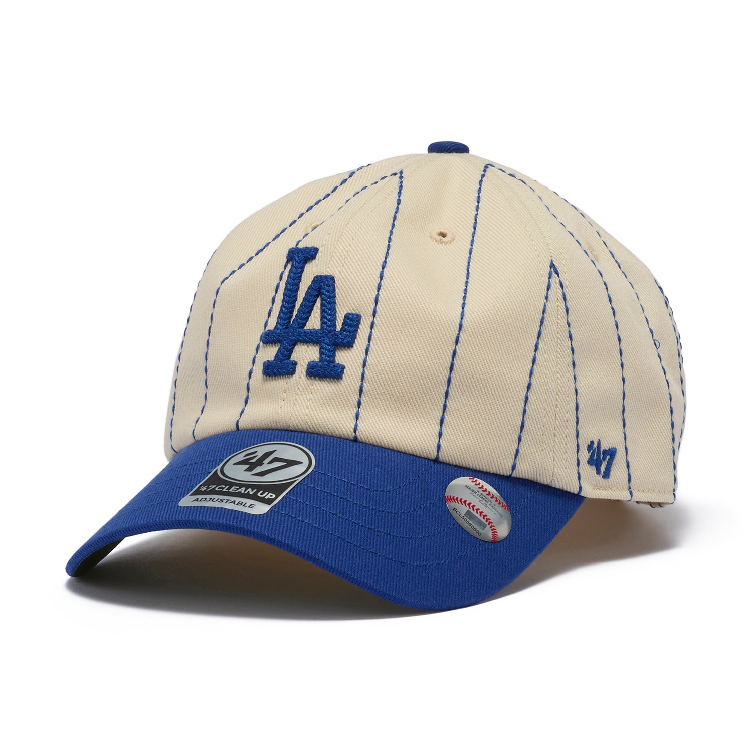 47 クリーンナップ ロサンゼルス・ドジャース Rawlings ピンストライプ