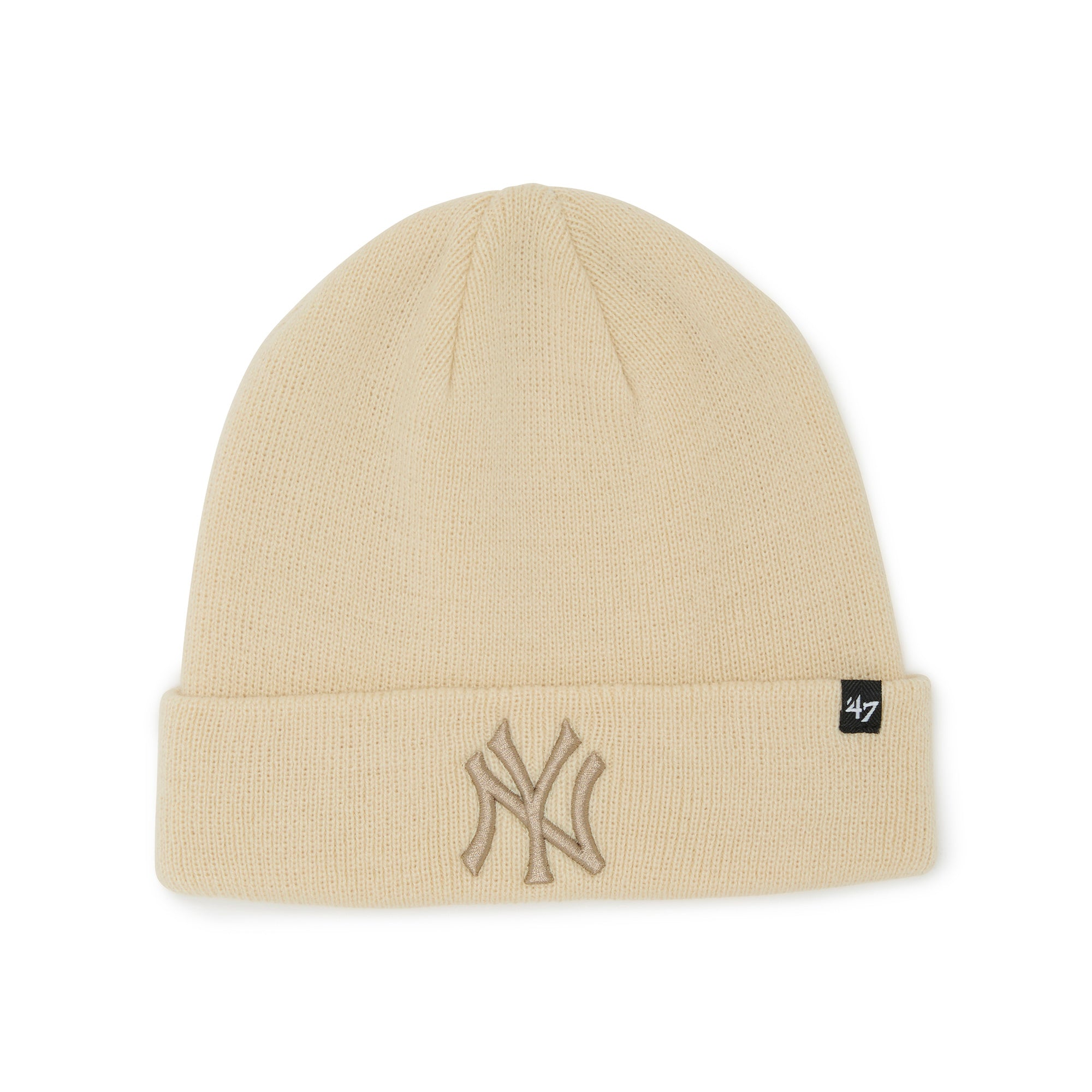 トルンカ　1113 47 カフニット ニューヨーク・ヤンキース Raised Logo ナチュラル