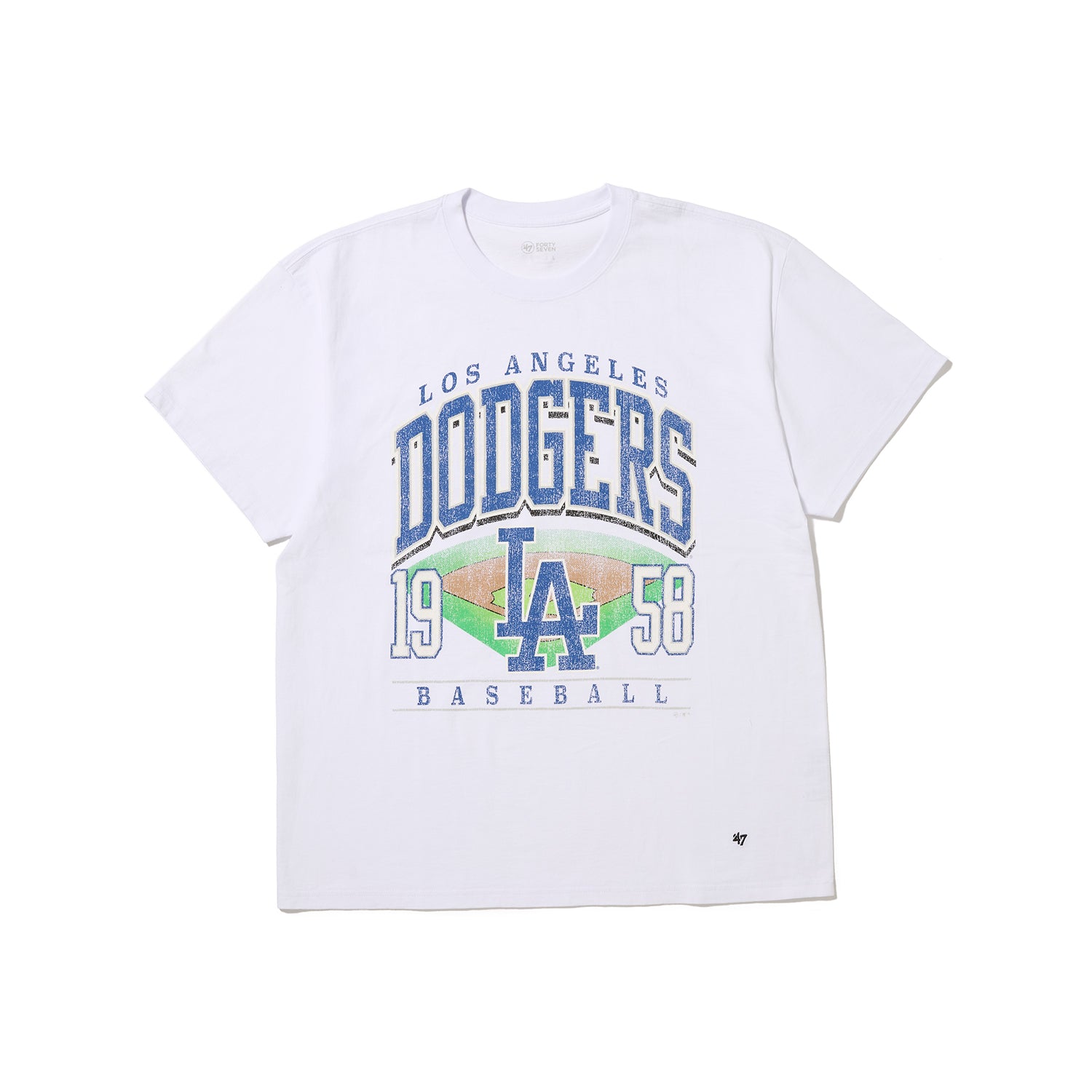 47 半袖 Tシャツ ロサンゼルス・ドジャース MLB Tシャツコレクション
