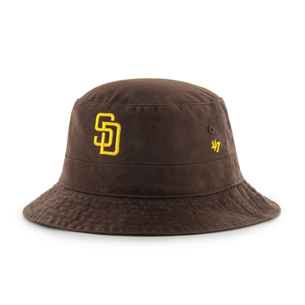 サンディエゴ・パドレス　New Era　バケットハット　選手着用モデル　ブラウン バケットハット Tiramisu サンディエゴ・パドレス ブラウン
