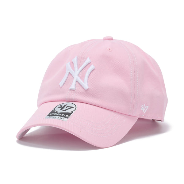 '47 クリーンナップ ニューヨーク・ヤンキース Contrast Stitch ペタルピンク  | ’47 フォーティーセブン公式オンラインストア