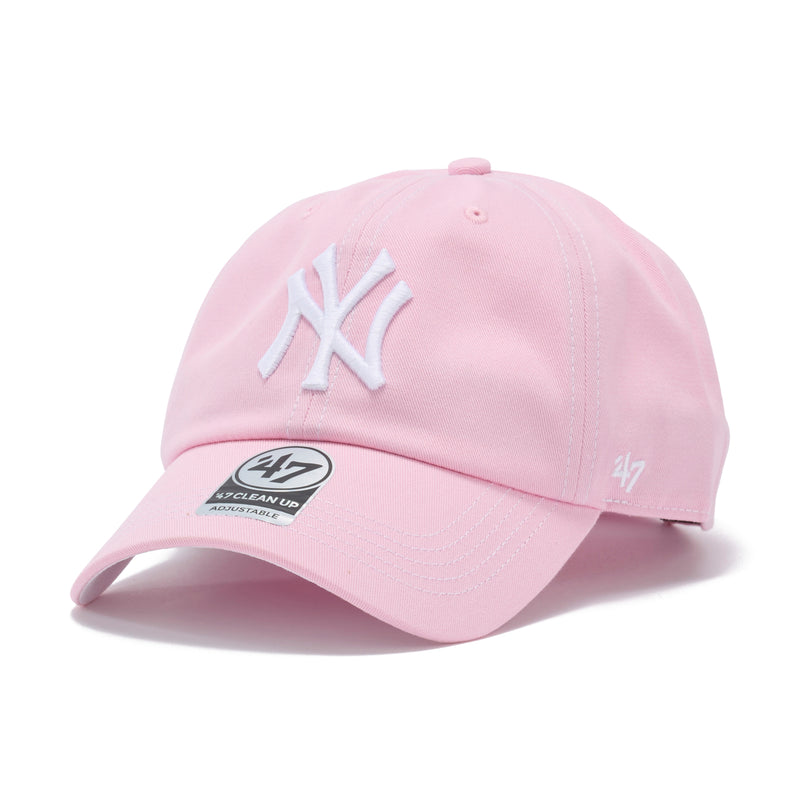 '47 クリーンナップ ニューヨーク・ヤンキース Contrast Stitch ペタルピンク  | ’47 フォーティーセブン公式オンラインストア