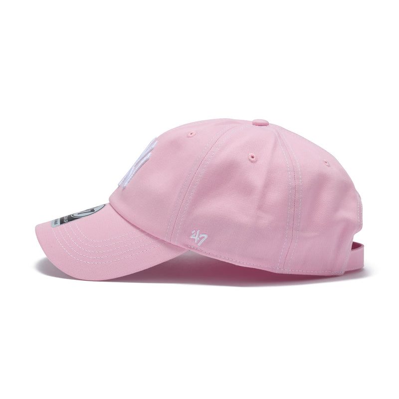 '47 クリーンナップ ニューヨーク・ヤンキース Contrast Stitch ペタルピンク  | ’47 フォーティーセブン公式オンラインストア