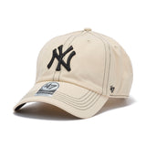 '47 クリーンナップ ニューヨーク・ヤンキース Contrast Stitch ナチュラル  | ’47 フォーティーセブン公式オンラインストア