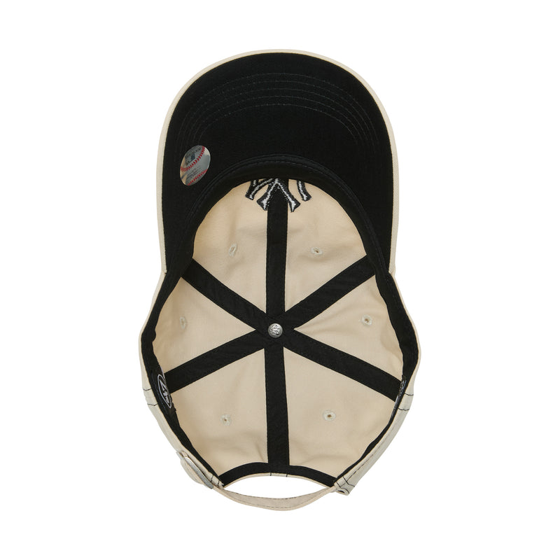 '47 クリーンナップ ニューヨーク・ヤンキース Contrast Stitch ナチュラル  | ’47 フォーティーセブン公式オンラインストア