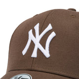 ’47 エムブイピー ニューヨーク・ヤンキース スナップバックコレクション ブラウン  | ’47 フォーティーセブン公式オンラインストア