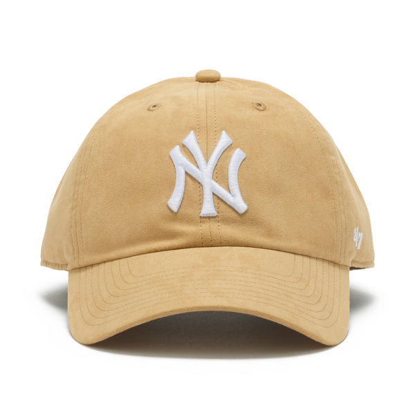 ’47 クリーンナップ ニューヨーク・ヤンキース Ballpark Suede カーキ  | ’47 フォーティーセブン公式オンラインストア