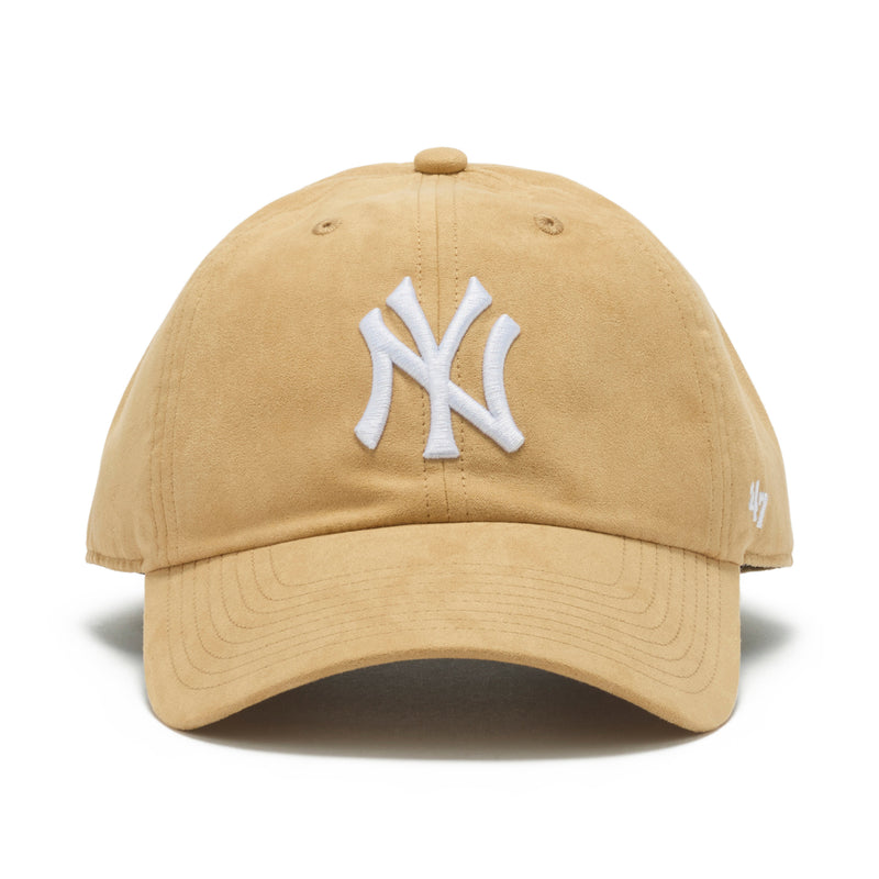 ’47 クリーンナップ ニューヨーク・ヤンキース Ballpark Suede カーキ  | ’47 フォーティーセブン公式オンラインストア