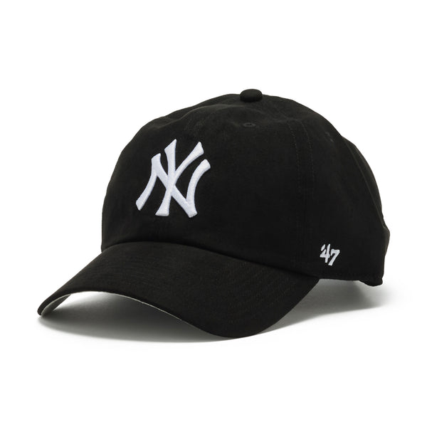 ’47 クリーンナップ ニューヨーク・ヤンキース Ballpark Suede ブラック  | ’47 フォーティーセブン公式オンラインストア