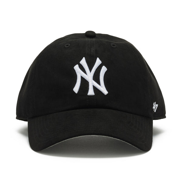’47 クリーンナップ ニューヨーク・ヤンキース Ballpark Suede ブラック  | ’47 フォーティーセブン公式オンラインストア