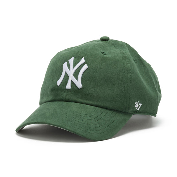 ’47 クリーンナップ ニューヨーク・ヤンキース Ballpark Suede ダークグリーン  | ’47 フォーティーセブン公式オンラインストア