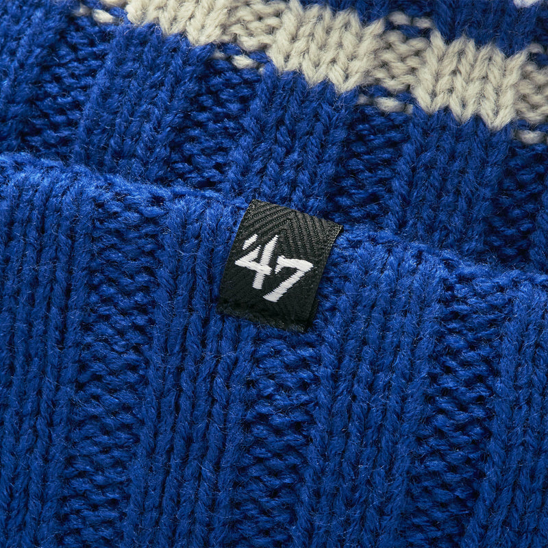 ’47 カフニット ポンポン ロサンゼルス・ドジャース Plateau ロイヤルブルー  | ’47 フォーティーセブン公式オンラインストア