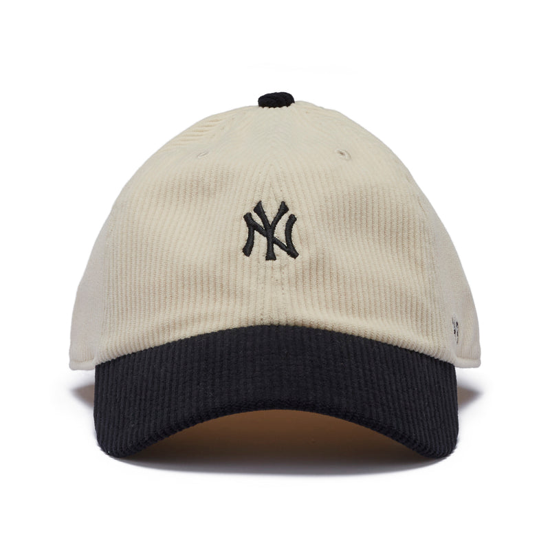 47 クリーンナップ ニューヨーク・ヤンキース 2-Tone Corduroy コーデュロイ ナチュラル ベースランナー ブラックバイザー  | ’47 フォーティーセブン公式オンラインストア