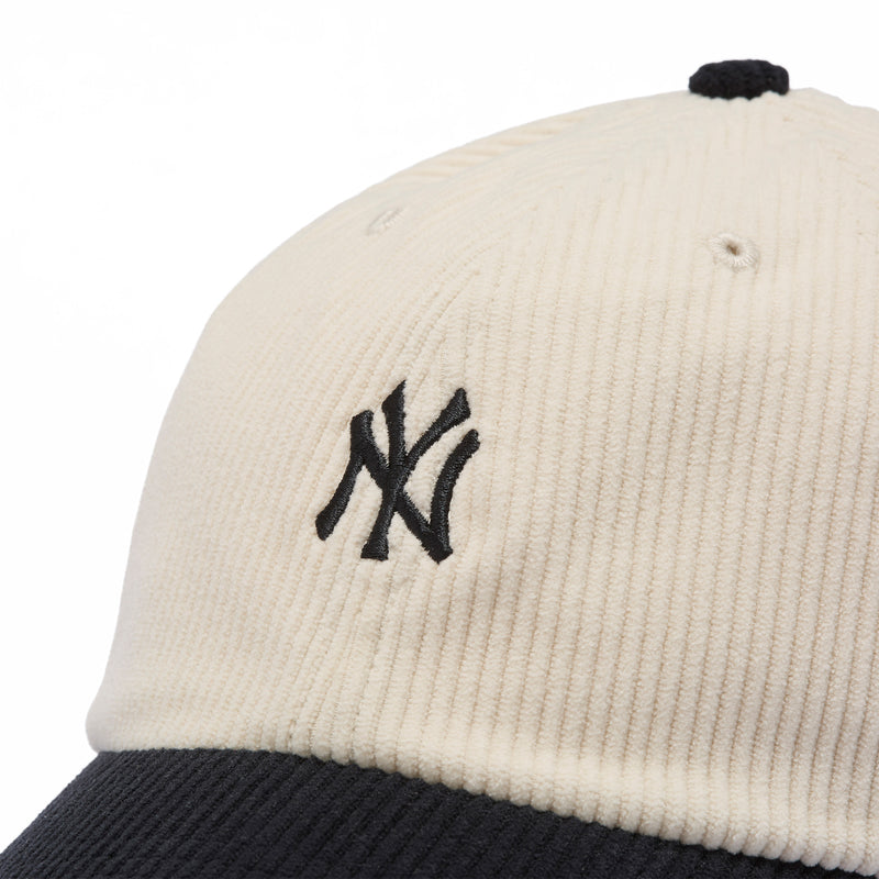 47 クリーンナップ ニューヨーク・ヤンキース 2-Tone Corduroy コーデュロイ ナチュラル ベースランナー ブラックバイザー  | ’47 フォーティーセブン公式オンラインストア