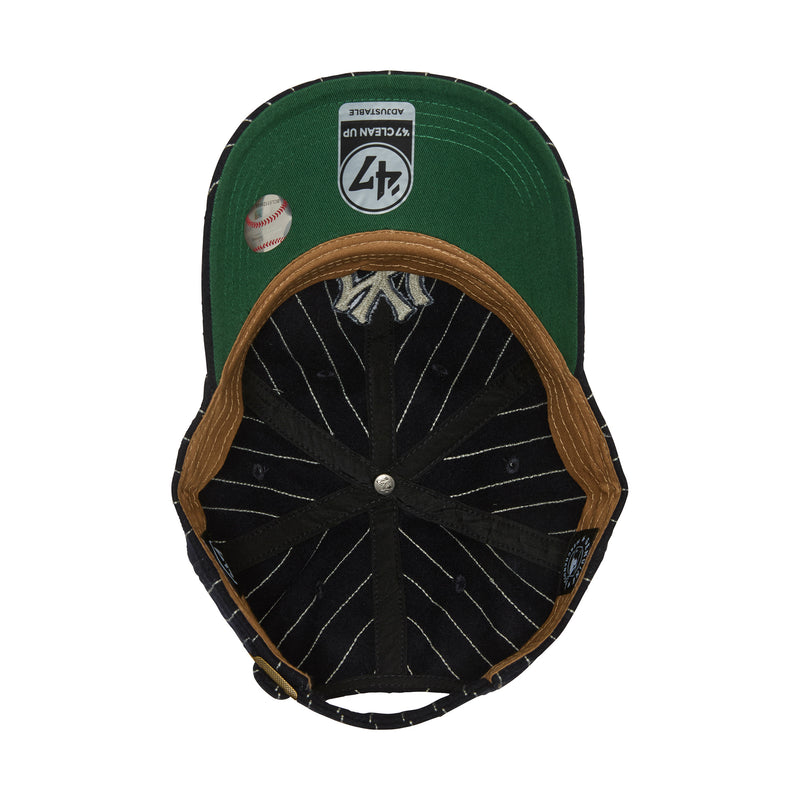 '47 クリーンナップ ニューヨーク・ヤンキース Wool Pinstripe ネイビー  | ’47 フォーティーセブン公式オンラインストア