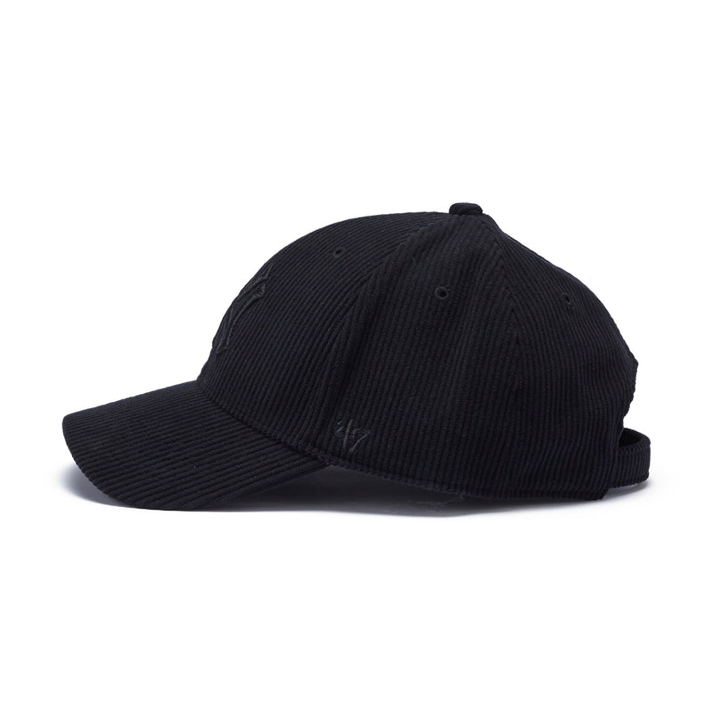 47 エムブイピー ニューヨーク・ヤンキース Thick Corduroy コーデュロイ ブラック × ブラック  | ’47 フォーティーセブン公式オンラインストア