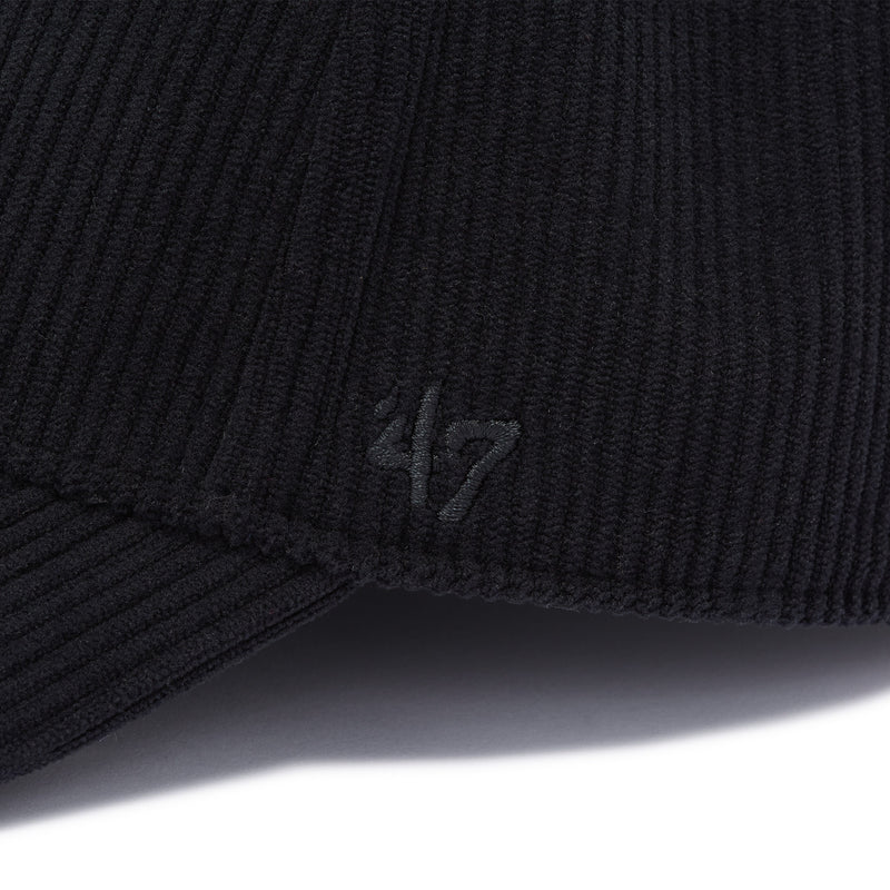 47 エムブイピー ニューヨーク・ヤンキース Thick Corduroy コーデュロイ ブラック × ブラック  | ’47 フォーティーセブン公式オンラインストア