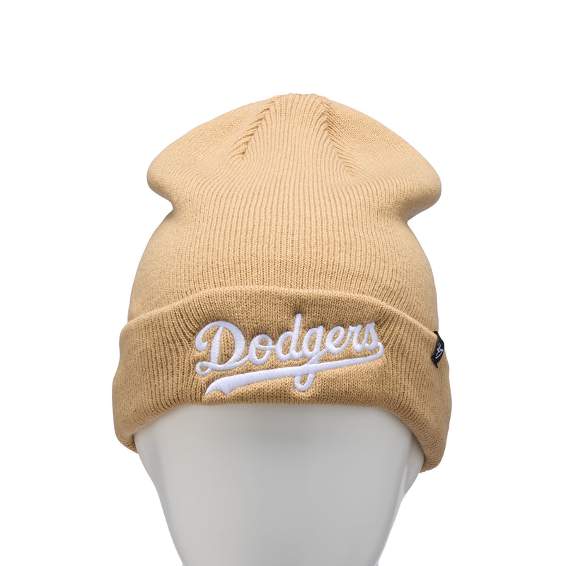 ’47 カフニット ロサンゼルス・ドジャース MLB Wordmark カーキ  | ’47 フォーティーセブン公式オンラインストア