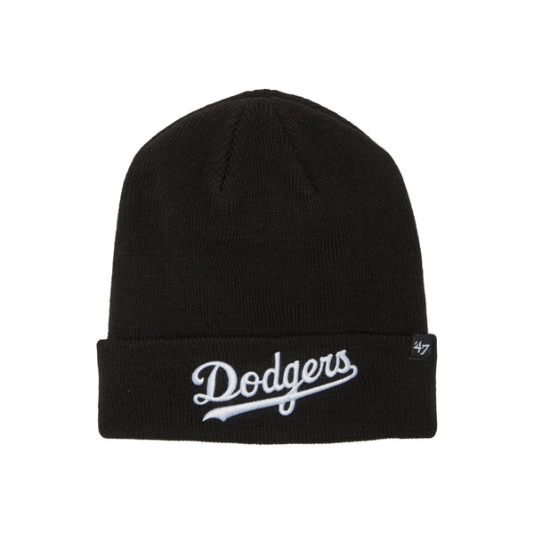 ’47 カフニット ロサンゼルス・ドジャース MLB Wordmark ブラック  | ’47 フォーティーセブン公式オンラインストア