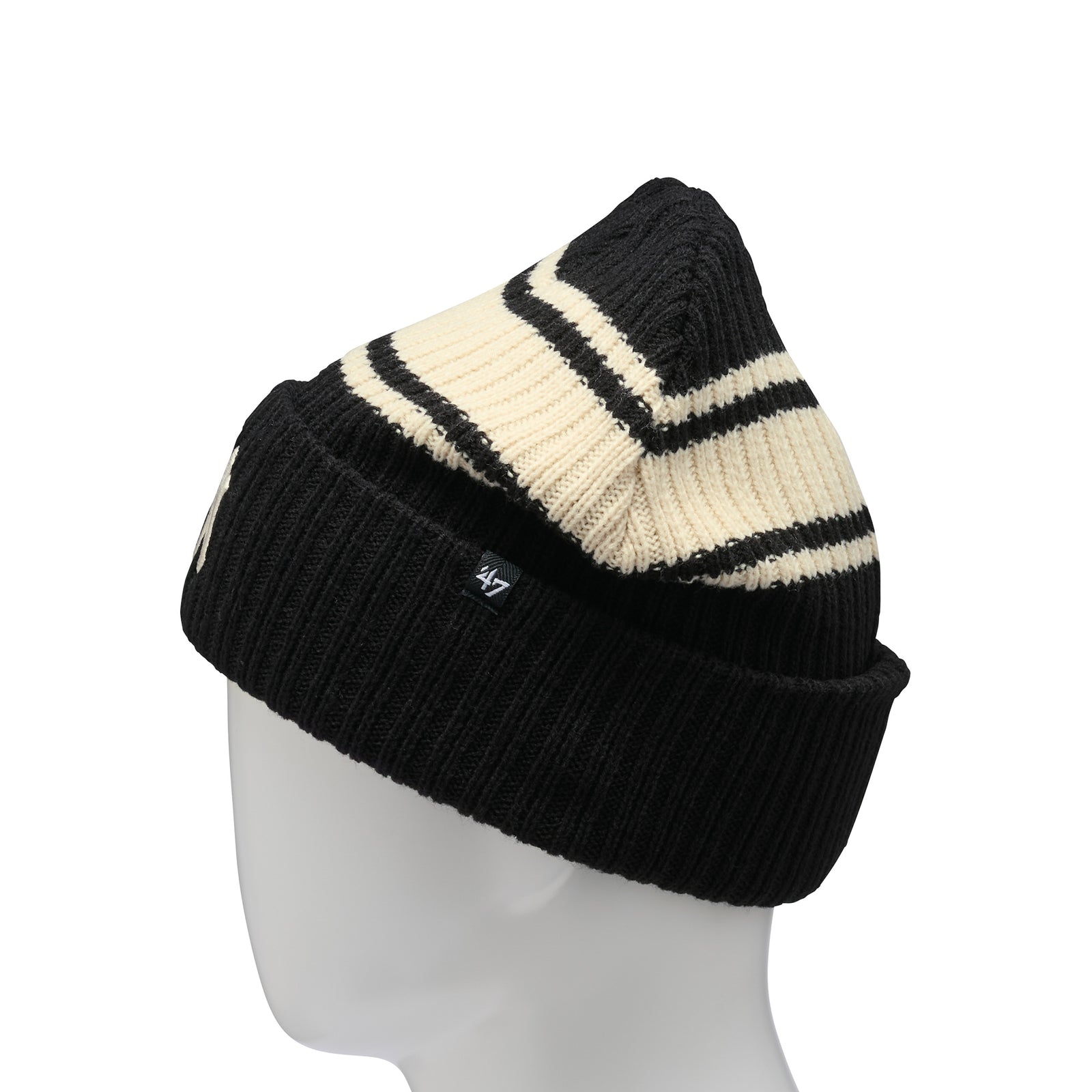 てたぷ 47 カフニット ニューヨーク・ヤンキース Harbor Stripe ブラック
