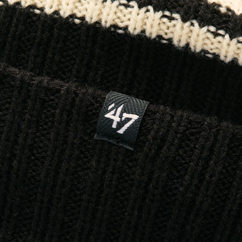 ’47 カフニット ニューヨーク・ヤンキース Harbor Stripe ブラック  | ’47 フォーティーセブン公式オンラインストア