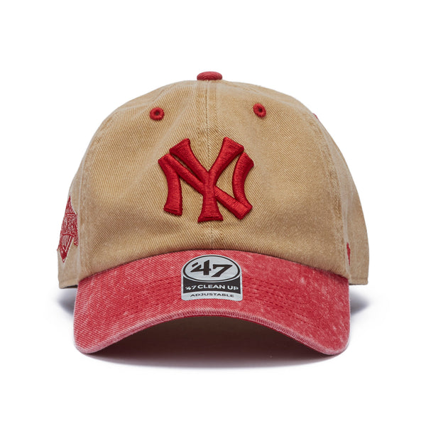 ’47 クリーンナップ ニューヨーク・ヤンキース Eldin カーキ × レッド  | ’47 フォーティーセブン公式オンラインストア