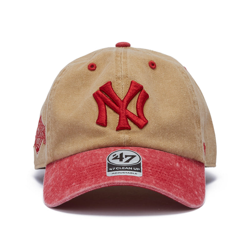 ’47 クリーンナップ ニューヨーク・ヤンキース Eldin カーキ × レッド  | ’47 フォーティーセブン公式オンラインストア