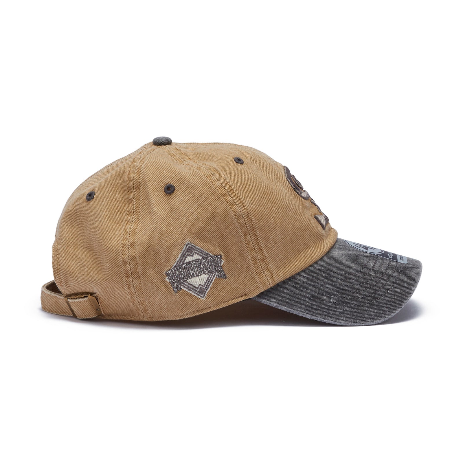 Creek logo cap カーキ　新品 47 クリーンナップ シカゴ・ホワイトソックス Eldin カーキ × ブラック