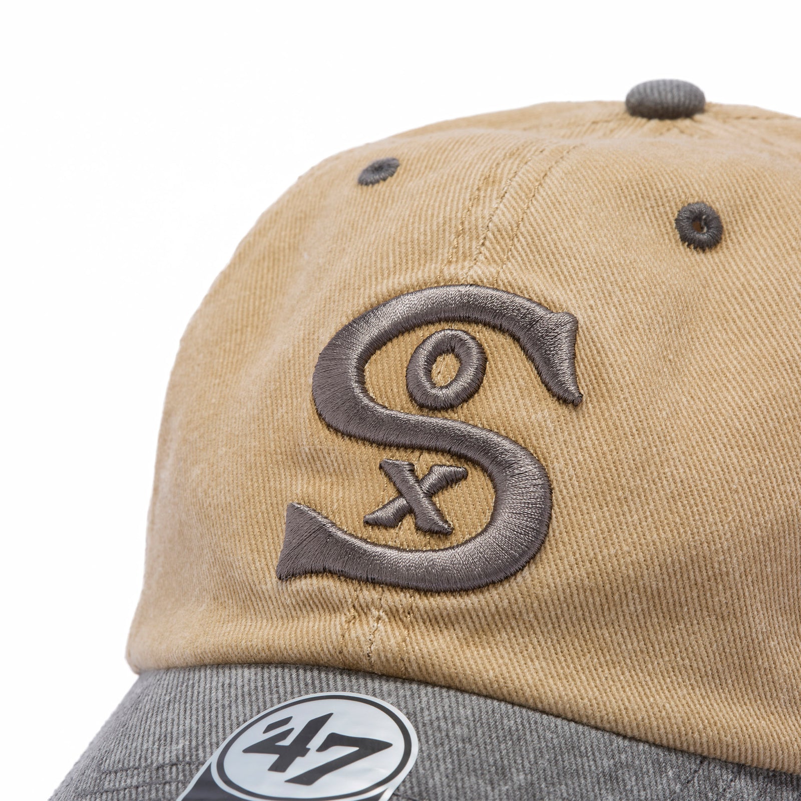 47 クリーンナップ シカゴ・ホワイトソックス Eldin カーキ × ブラック