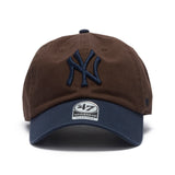 ’47 クリーンナップ ニューヨーク・ヤンキース 2-Tone Clean Up ブラウン × ネイビー  | ’47 フォーティーセブン公式オンラインストア