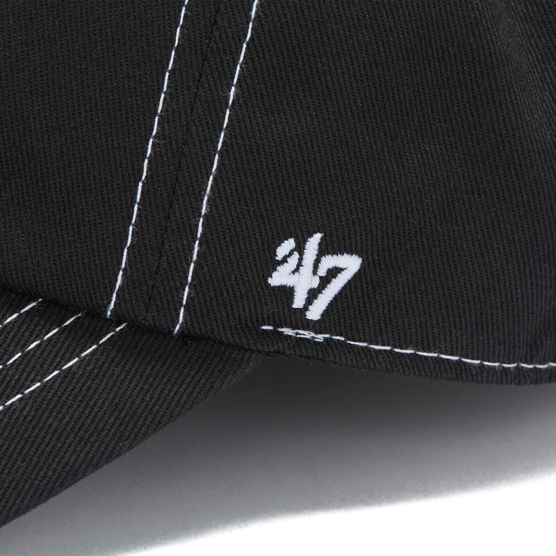 '47 クリーンナップ ニューヨーク・ヤンキース Contrast Stitch ブラック  | ’47 フォーティーセブン公式オンラインストア