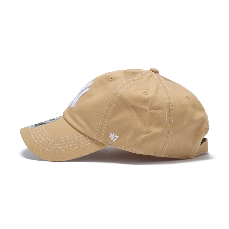 '47 クリーンナップ ニューヨーク・ヤンキース Contrast Stitch カーキ  | ’47 フォーティーセブン公式オンラインストア