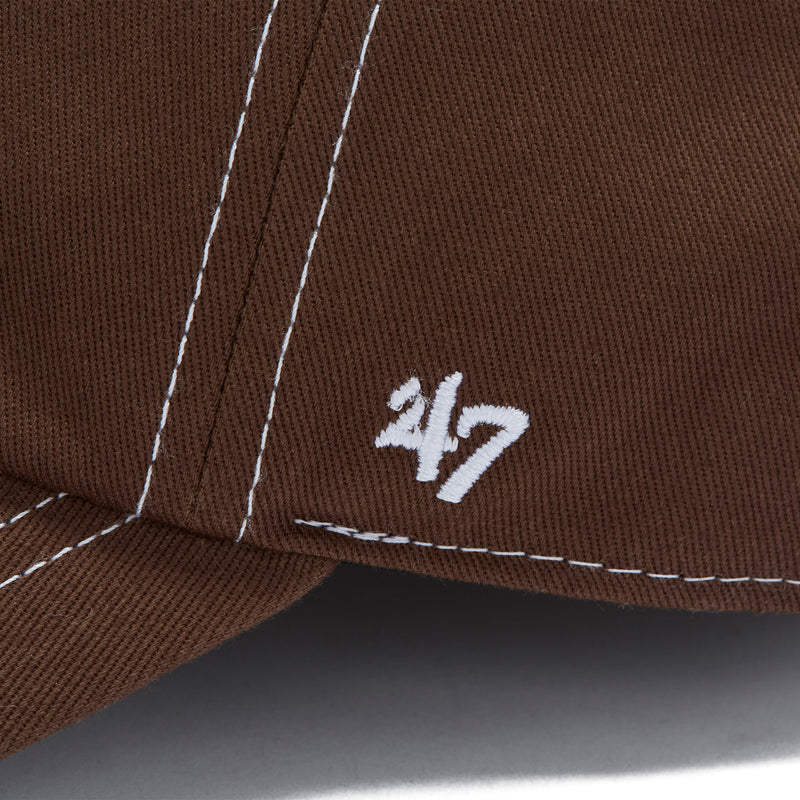 '47 クリーンナップ ニューヨーク・ヤンキース Contrast Stitch ブラウン  | ’47 フォーティーセブン公式オンラインストア