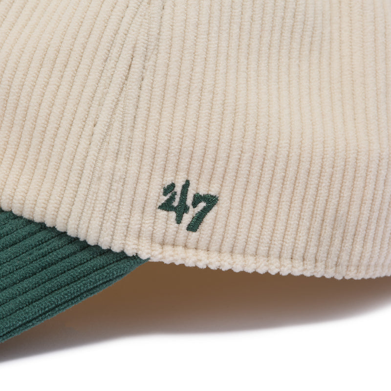 47 クリーンナップ ロサンゼルス・ドジャース 2-Tone Corduroy コーデュロイ ナチュラル ベースランナー グリーンバイザー  | ’47 フォーティーセブン公式オンラインストア