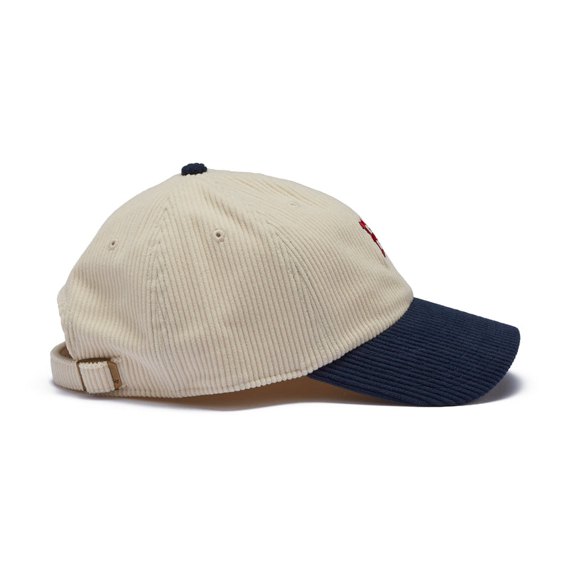 47 クリーンナップ ボストン・レッドソックス 2-Tone Corduroy コーデュロイ ナチュラル ベースランナー ネイビーバイザー  | ’47 フォーティーセブン公式オンラインストア