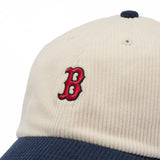 47 クリーンナップ ボストン・レッドソックス 2-Tone Corduroy コーデュロイ ナチュラル ベースランナー ネイビーバイザー  | ’47 フォーティーセブン公式オンラインストア