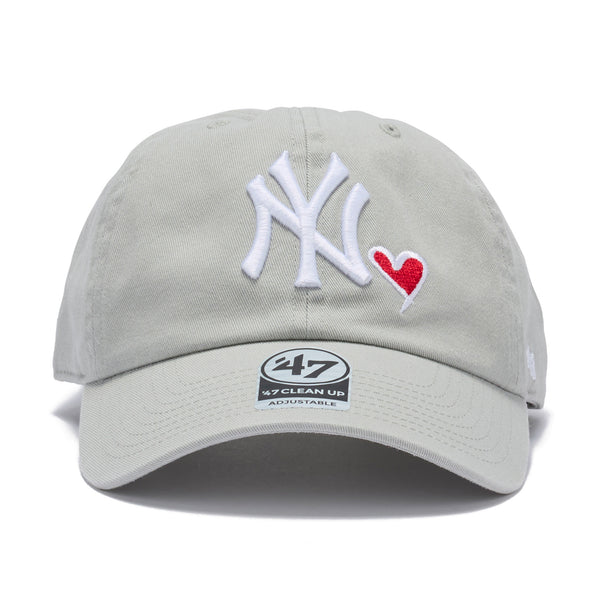 '47 クリーンナップ ニューヨーク・ヤンキース With Heart グレー  | ’47 フォーティーセブン公式オンラインストア