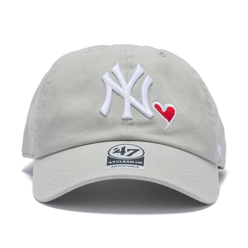 '47 クリーンナップ ニューヨーク・ヤンキース With Heart グレー  | ’47 フォーティーセブン公式オンラインストア