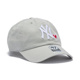 '47 クリーンナップ ニューヨーク・ヤンキース With Heart グレー  | ’47 フォーティーセブン公式オンラインストア