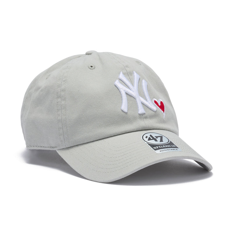 '47 クリーンナップ ニューヨーク・ヤンキース With Heart グレー  | ’47 フォーティーセブン公式オンラインストア