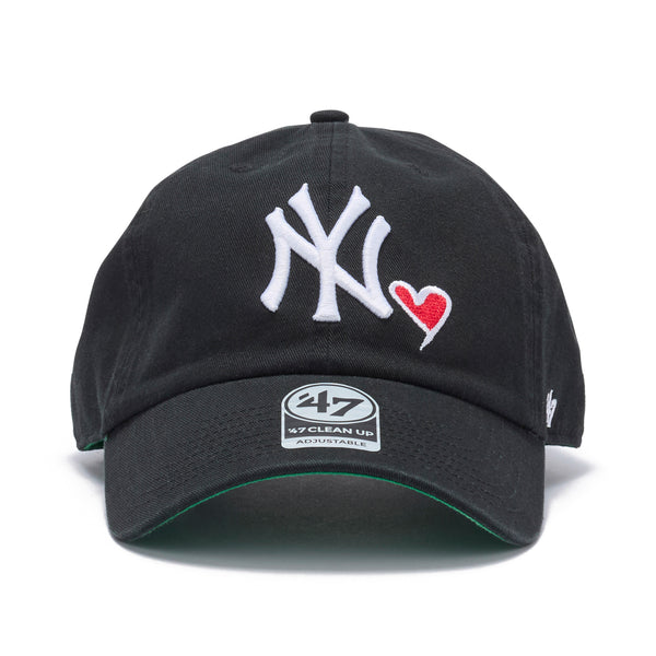 '47 クリーンナップ ニューヨーク・ヤンキース With Heart ブラック  | ’47 フォーティーセブン公式オンラインストア