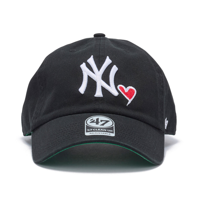 '47 クリーンナップ ニューヨーク・ヤンキース With Heart ブラック  | ’47 フォーティーセブン公式オンラインストア