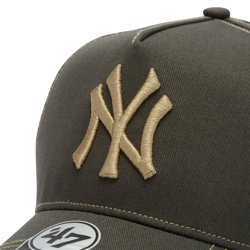 '47 エムブイピー ニューヨーク・ヤンキース Contrast Stitch チャコール  | ’47 フォーティーセブン公式オンラインストア