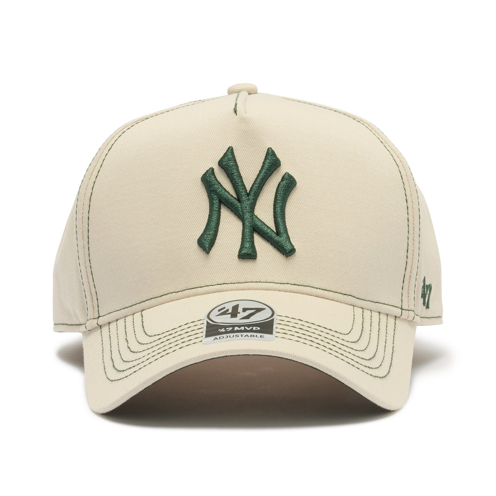 47 エムブイピー ニューヨーク・ヤンキース Contrast Stitch ボーン