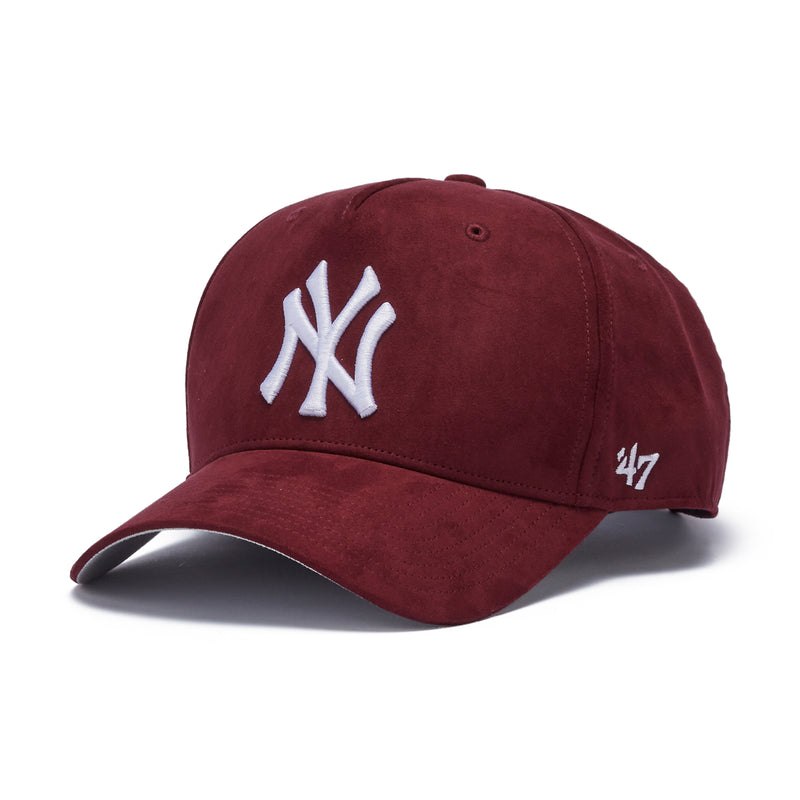 47 エムブイピー DT ニューヨーク・ヤンキース Ultra Suede スエード ダークマルーン  | ’47 フォーティーセブン公式オンラインストア