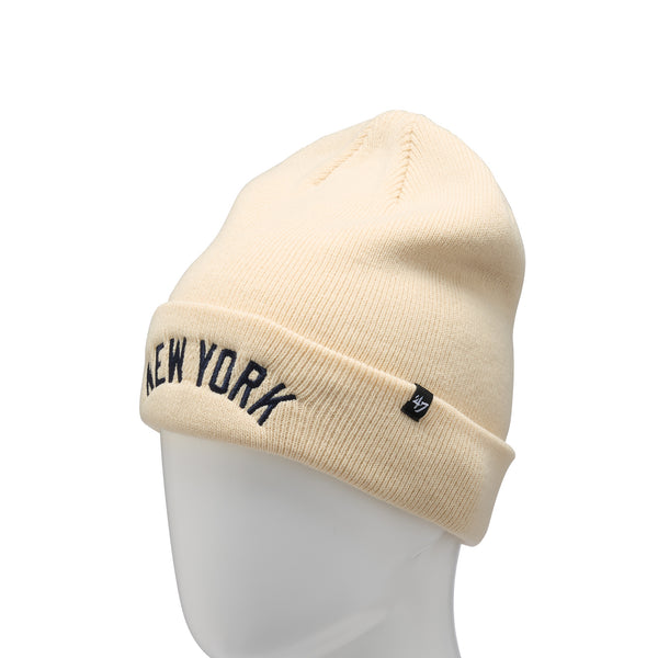 ’47 カフニット ニューヨーク・ヤンキース MLB Wordmark ナチュラル  | ’47 フォーティーセブン公式オンラインストア