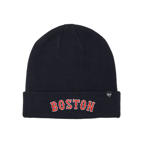 47 カフニット ボストン・レッドソックス MLB Wordmark ネイビー – '47